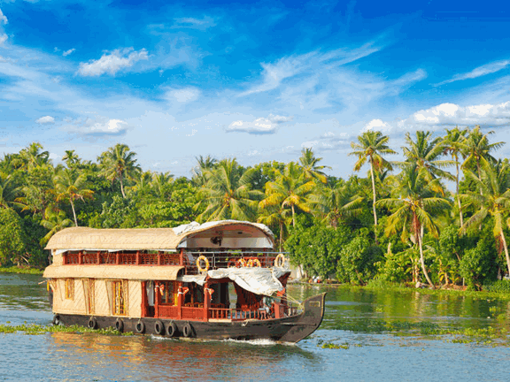 Scenic Kerala With Houseboat Tour